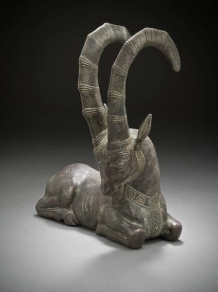 Long-Horned Ibex, Modern. Creator: Unknown