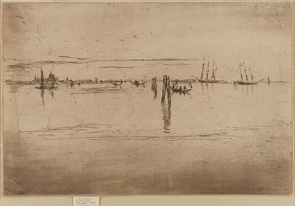 Long Lagoon, 1879-1880. Creator: James Abbott McNeill Whistler