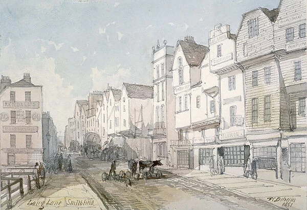 Long Lane, City of London, 1851. Artist: Thomas
