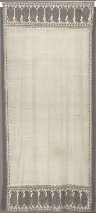 Framed Print : Long Shawl, c. 1812. Creator: Unknown Framed Print : Long Shawl, c. 1812. Creator: Unknown