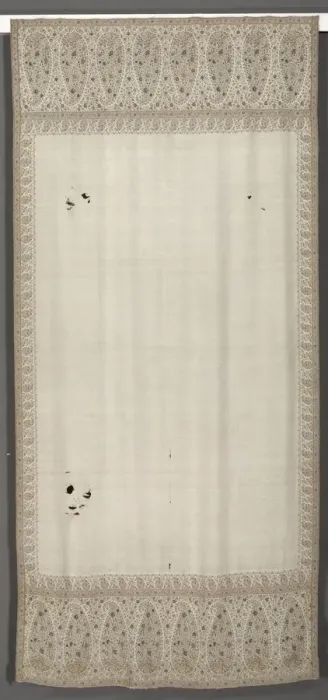 Framed Print : Long Shawl, c. 1815. Creator: Unknown Framed Print : Long Shawl, c. 1815. Creator: Unknown