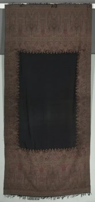 Framed Print : Long Shawl with Galleries, 1830-1835. Creator: Unknown Framed Print : Long Shawl with Galleries, 1830-1835. Creator: Unknown