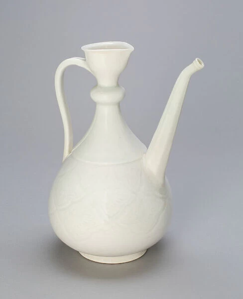 Long-Spouted Ewer with Incised Decoration, Safavid dynasty, late 17th  /  early 18th century