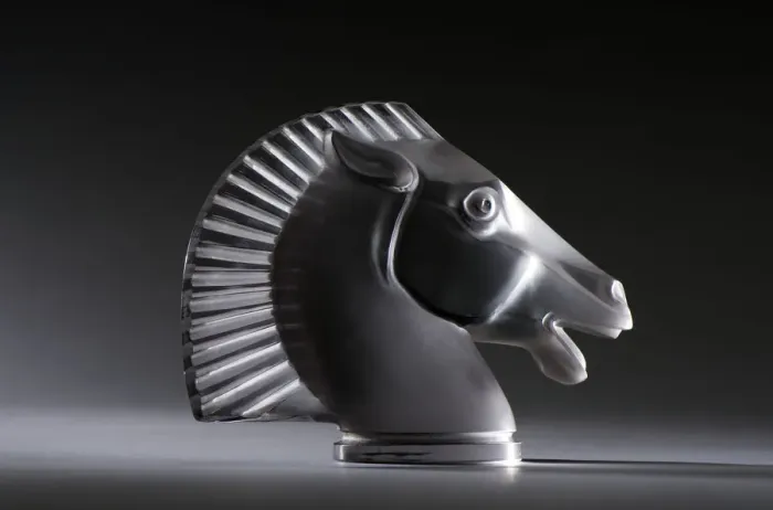 Framed Print : Longchamp Lalique mascot. Creator: Unknown Framed Print : Longchamp Lalique mascot. Creator: Unknown