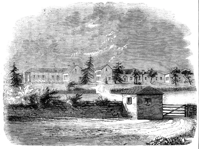 Framed Print : Longwood, Napoleon's Residence, St. Helena, 1858. Creator: Unknown Framed Print : Longwood, Napoleon's Residence, St. Helena, 1858. Creator: Unknown