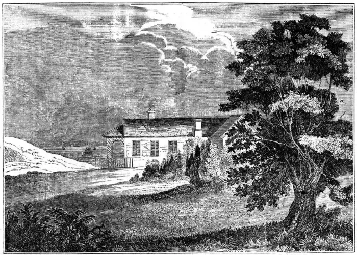 Framed Print : Longwood, St Helena, Africa, 1841 Framed Print : Longwood, St Helena, Africa, 1841