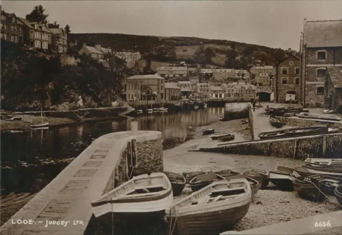 Framed Print : Looe, 1927. Artist: Judges Ltd Framed Print : Looe, 1927. Artist: Judges Ltd