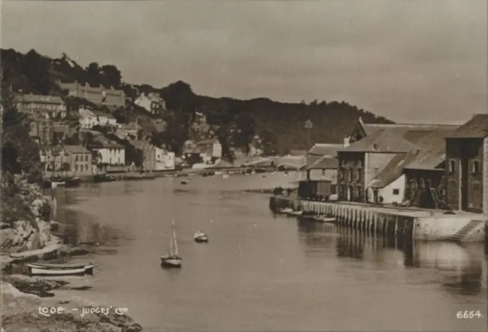 Framed Print : Looe, 1927. Artist: Judges Ltd Framed Print : Looe, 1927. Artist: Judges Ltd