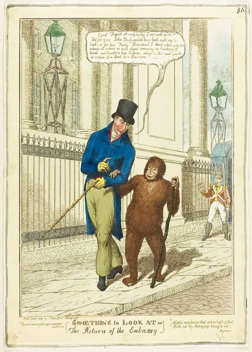 Framed Print : Something to Look At, 1817. Creator: Unknown