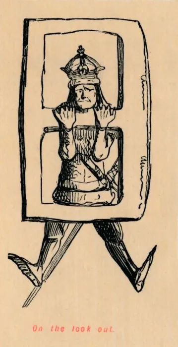 Framed Print : On the look out. Artist: John Leech Framed Print : On the look out. Artist: John Leech