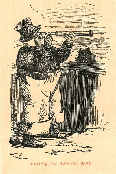 Looking for Admiral Byng, 1897. Creator: John Leech