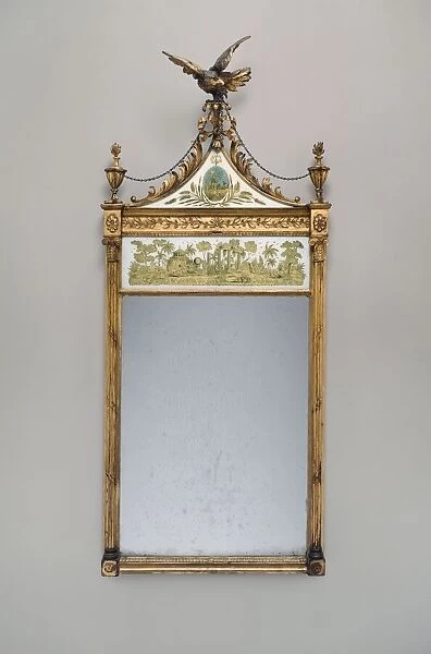 Looking Glass, 1790  /  1810. Creator: Unknown