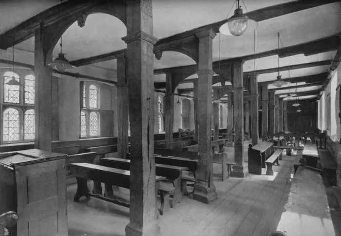 Framed Print : Looking Down Lower School, 1926 Framed Print : Looking Down Lower School, 1926