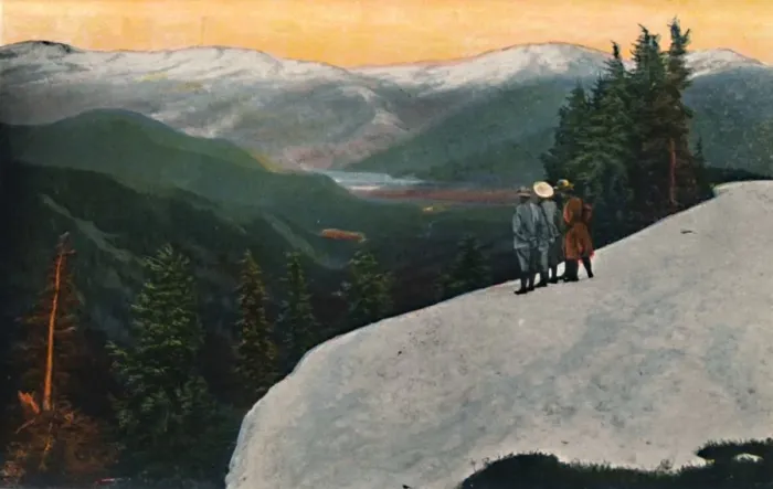 Framed Print : Looking down from Mount Rainier, c1916. Artist: Asahel Curtis Framed Print : Looking down from Mount Rainier, c1916. Artist: Asahel Curtis