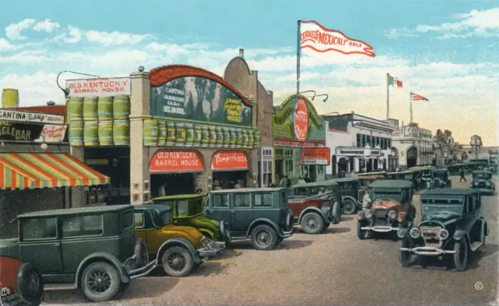 Framed Print : Looking North on Main Street, c1939 Framed Print : Looking North on Main Street, c1939