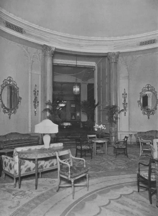 Framed Print : Looking from the Oval Palm Room into the Main Dining Room, Roosevelt Hotel, New York City, 1924 Framed Print : Looking from the Oval Palm Room into the Main Dining Room, Roosevelt Hotel, New York City, 1924