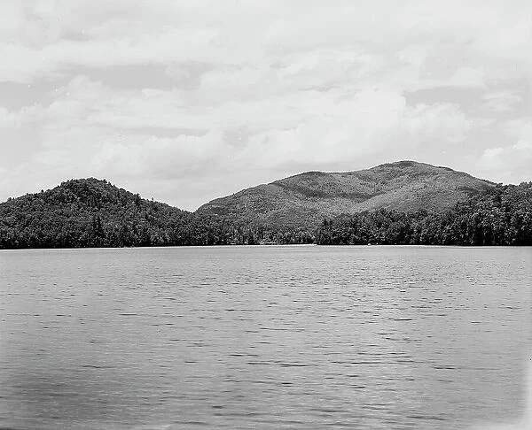 Looking across Silver Lake, Green Mountains, between 1900 and 1905. Creator: Unknown