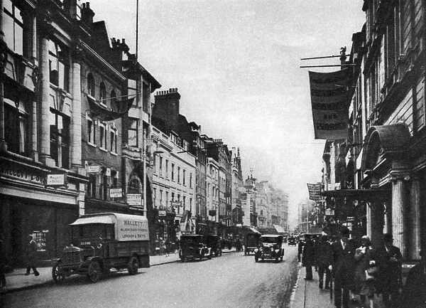 Looking south in New Bond Street, London, 1926-1927