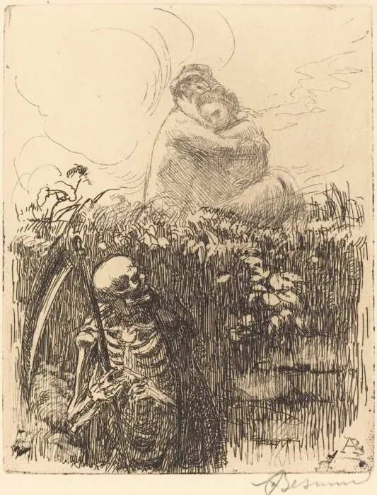 Framed Print : On the Lookout (Aux aguets), 1900. Creator: Paul Albert Besnard Framed Print : On the Lookout (Aux aguets), 1900. Creator: Paul Albert Besnard