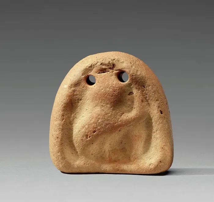 Framed Print : Loom weight with Spinning Owl, 3rd-2nd century BC. Creator: Unknown Framed Print : Loom weight with Spinning Owl, 3rd-2nd century BC. Creator: Unknown