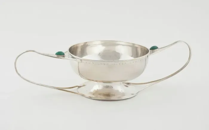 Framed Print : Loop-Handled Dish, England, 1902 / 03. Creator: Charles Robert Ashbee Framed Print : Loop-Handled Dish, England, 1902 / 03. Creator: Charles Robert Ashbee