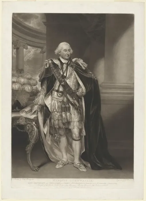 Framed Print : Lord Cornwallis, 1799. Creator: William Ward Framed Print : Lord Cornwallis, 1799. Creator: William Ward