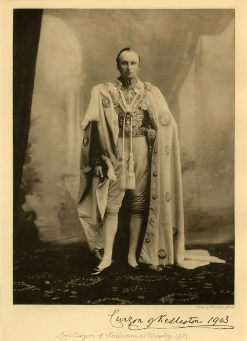 Framed Print : Lord Curzon of Kedleston as Viceroy, 1903, (1925). Creator: Unknown Framed Print : Lord Curzon of Kedleston as Viceroy, 1903, (1925). Creator: Unknown