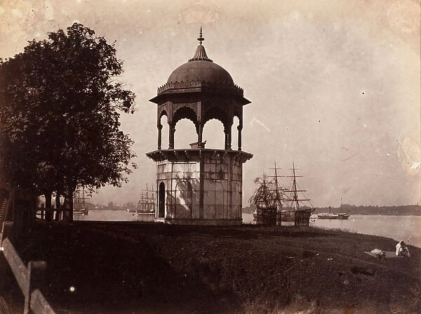 Lord Ellenboroughs Folly on the Calcutta Course, 1858-61. Creator: Unknown