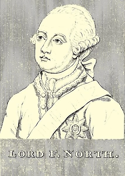 Lord F. North, (1732-1792), 1830. Creator: Unknown