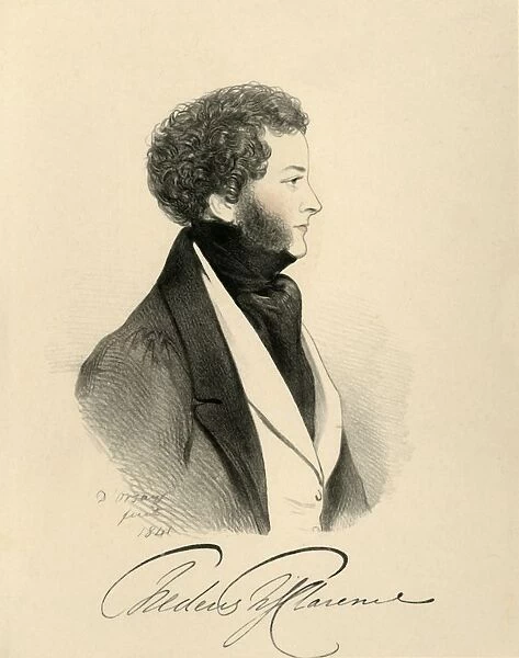 Lord Frederic FitzClarence, 1841. Creator: Richard James Lane