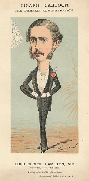 Lord George Hamilton, M. P. c1870. Artist: Faustin