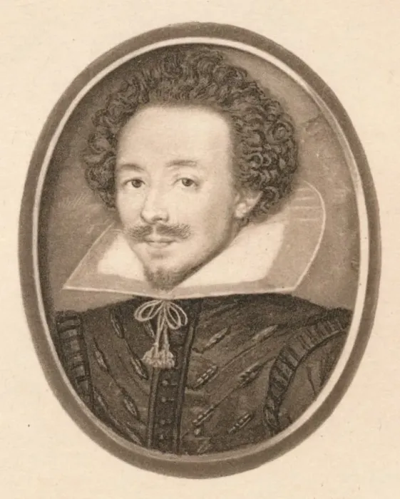 Framed Print : Lord Herbert of Cherbury, c17th century, (1904). Artist: Isaac Oliver I Framed Print : Lord Herbert of Cherbury, c17th century, (1904). Artist: Isaac Oliver I