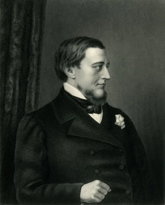 Framed Print : Lord Herbert of Lea, c1840, (c1884). Creator: Unknown Framed Print : Lord Herbert of Lea, c1840, (c1884). Creator: Unknown