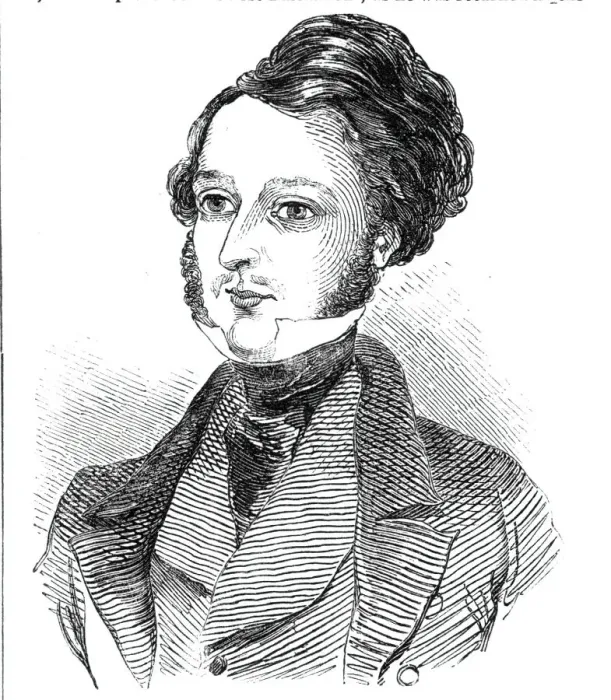 Framed Print : Lord John Manners, 1844. Creator: Unknown Framed Print : Lord John Manners, 1844. Creator: Unknown