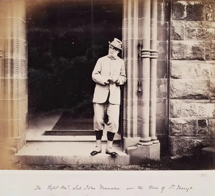 Framed Print : Lord John Manners at St Marys, from an album compiled by Sir John Everett Millais. Creator: Unknown Framed Print : Lord John Manners at St Marys, from an album compiled by Sir John Everett Millais. Creator: Unknown