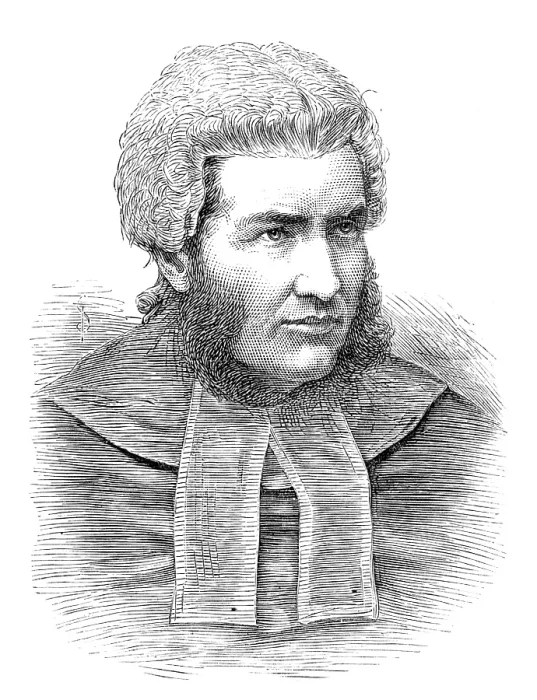 Framed Print : Lord Justice Lindley, the new Judge of Appeal, 1881. Creator: Unknown Framed Print : Lord Justice Lindley, the new Judge of Appeal, 1881. Creator: Unknown