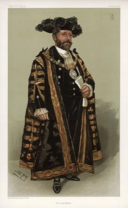 Framed Print : The Lord Mayor, 1902. Artist: Spy Framed Print : The Lord Mayor, 1902. Artist: Spy