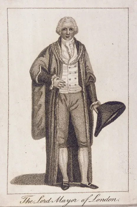 Framed Print : Lord Mayor of London in civic costume, 1805 Framed Print : Lord Mayor of London in civic costume, 1805