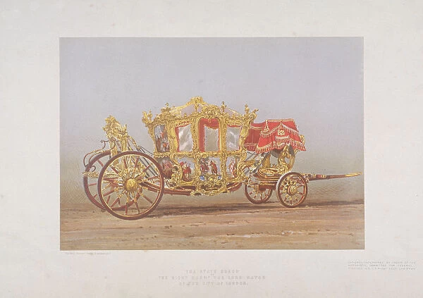 Lord Mayors Coach, 1872. Artist: Kell Brothers