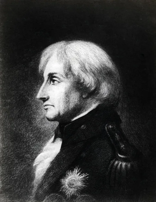 Framed Print : Lord Nelson at Merton House in early September 1805, (19th century). Artist: C John M Whichelo Framed Print : Lord Nelson at Merton House in early September 1805, (19th century). Artist: C John M Whichelo