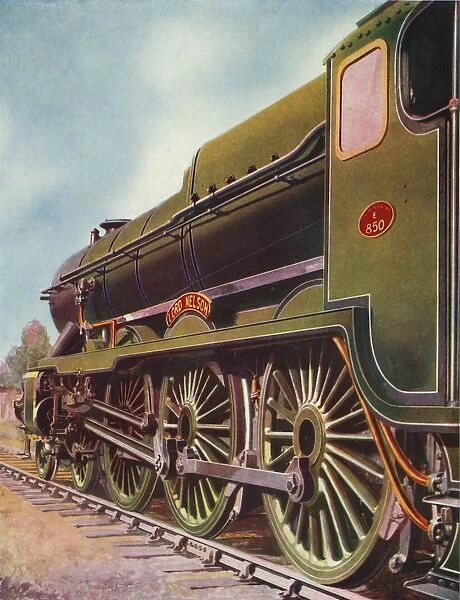 Lord Nelson, one of the most powerful locomotives owned by the Southern Railway
