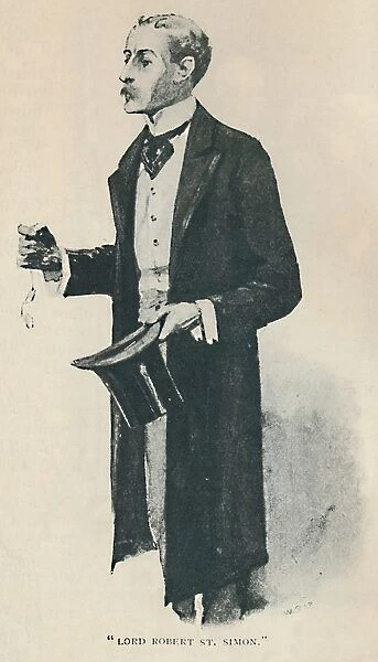 Lord Robert St. Simon, 1892. Artist: Sidney E Paget