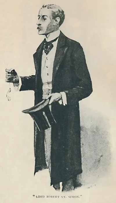 Framed Print : Lord Robert St. Simon, 1892. Artist: Sidney E Paget Framed Print : Lord Robert St. Simon, 1892. Artist: Sidney E Paget