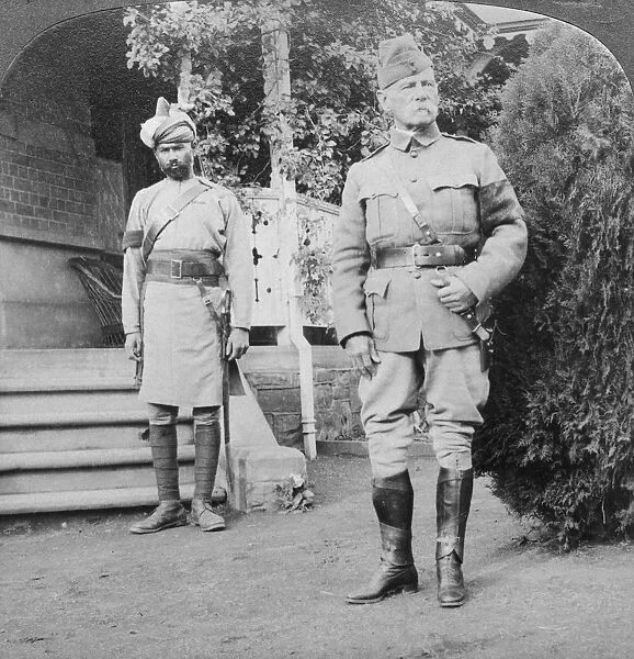 Lord Roberts, Commander in Chief of British Armies, South Africa, Boer War, 1900-1901. Artist: Underwood & Underwood