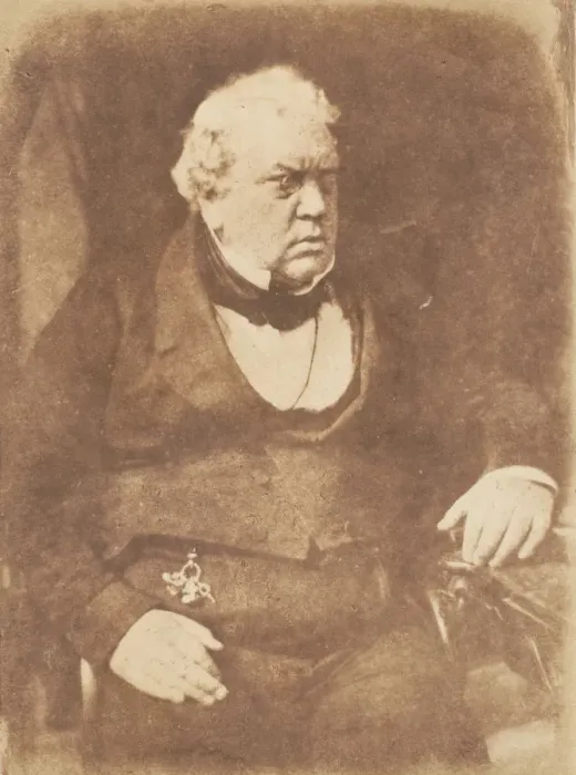 Framed Print : Lord Robertson, 1843-47. Creators: David Octavius Hill, Robert Adamson Framed Print : Lord Robertson, 1843-47. Creators: David Octavius Hill, Robert Adamson