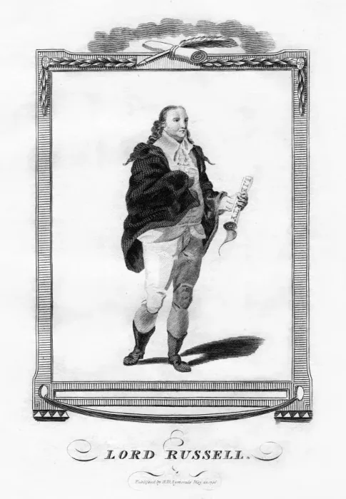 Framed Print : Lord Russell, English politician, 1796 Framed Print : Lord Russell, English politician, 1796