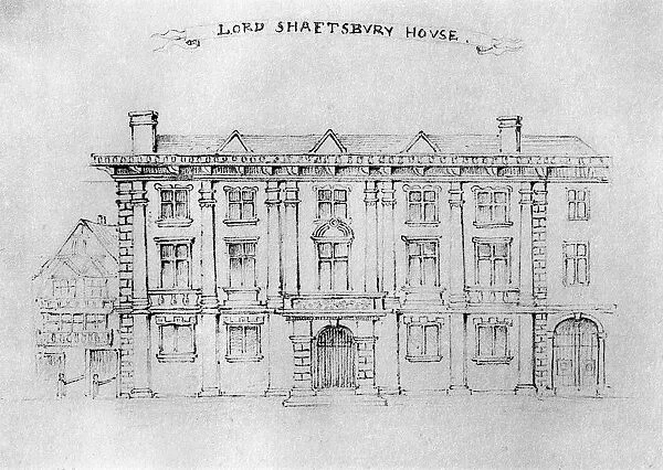 Lord Shaftbury House, Aldersgate Street, 1908