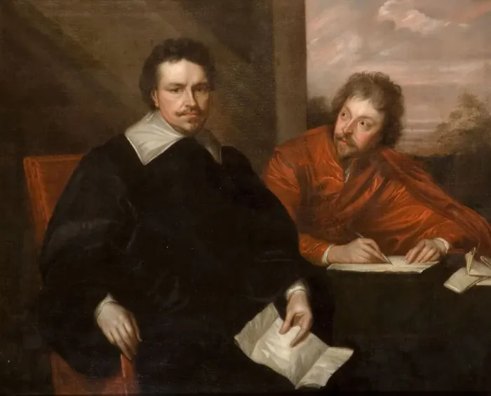 Framed Print : Lord Strafford And His Secretary Sir P Mainwaring, 1800. Creator: Unknown Framed Print : Lord Strafford And His Secretary Sir P Mainwaring, 1800. Creator: Unknown
