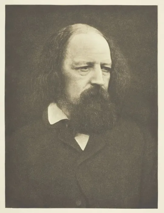 Framed Print : Lord Tennyson, 1867, printed October 1890. Creator: Julia Margaret Cameron Framed Print : Lord Tennyson, 1867, printed October 1890. Creator: Julia Margaret Cameron