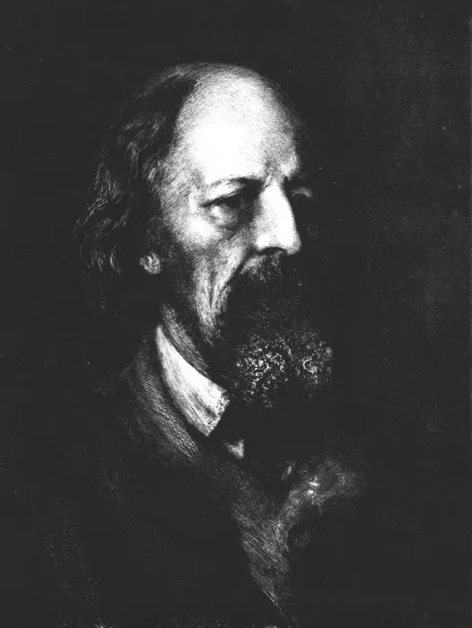 Framed Print : Lord Tennyson, c1880, (1911). Artist: Hubert von Herkomer Framed Print : Lord Tennyson, c1880, (1911). Artist: Hubert von Herkomer